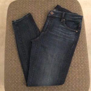 LOFT | Ankle Zip Cropped Jeans | Size 6